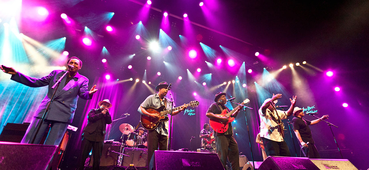 Chicago Blues: A Living History artists performing at the Montreux Jazz Festival